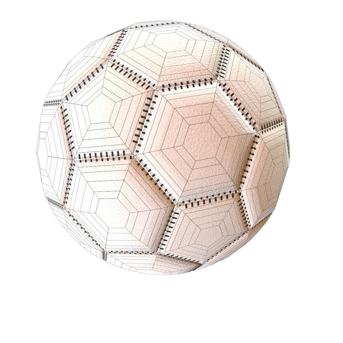 Antic soccer ball collection 3D model_11