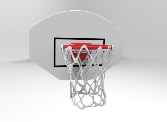 hoop with net Free low-poly 3D model