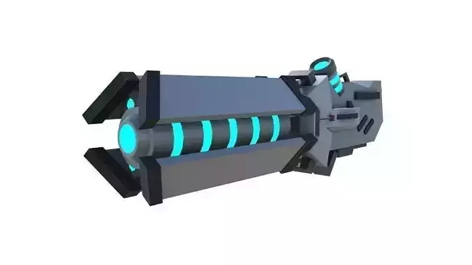 Lightning Gun Sci-Fi Weapon