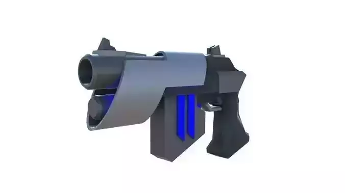Pistol Sci-Fi Weapon