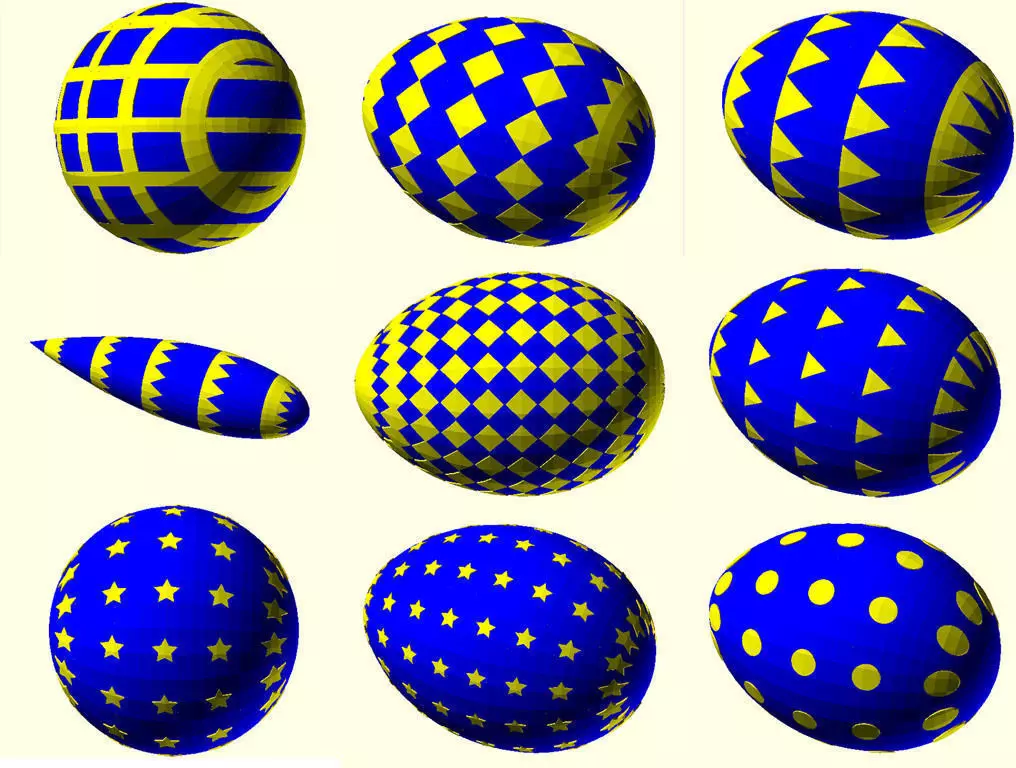 Easter Egg Maker for Customizer Free 3D print model