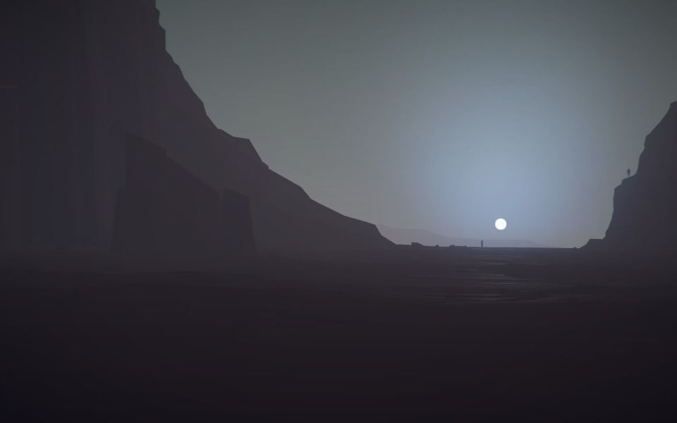 Stylized Cliffs Low-poly 3D model_40