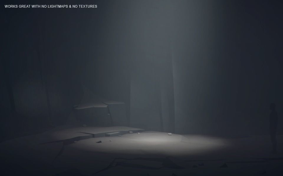 Stylized Cliffs Low-poly 3D model_14