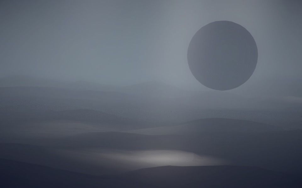 Stylized Cliffs Low-poly 3D model_23