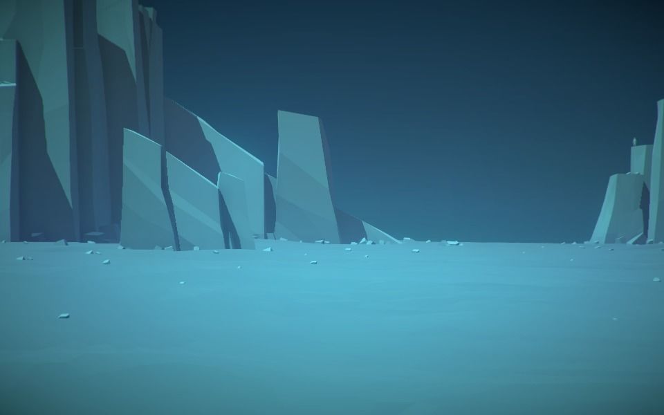 Stylized Cliffs Low-poly 3D model_38