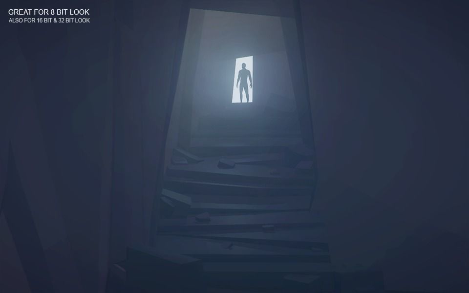 Stylized Cliffs Low-poly 3D model_97