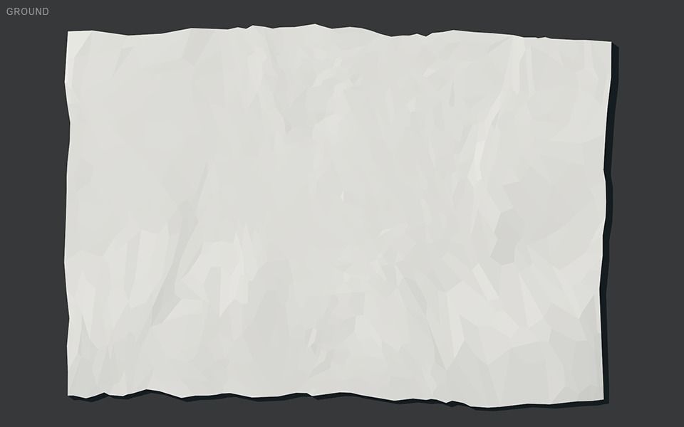 Stylized Cliffs Low-poly 3D model_102