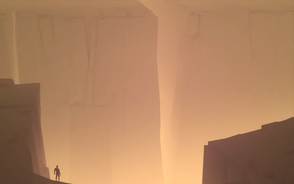 Stylized Cliffs Low-poly 3D model_108