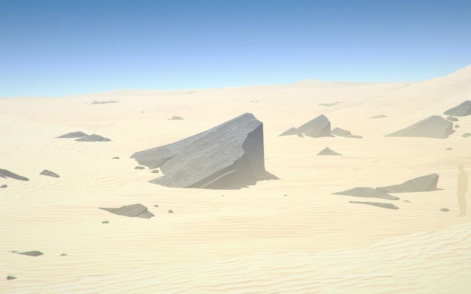 Low Poly Rocks stone sculpture Low-poly 3D model_46