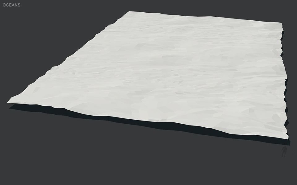 Low Poly Rocks stone sculpture Low-poly 3D model_138