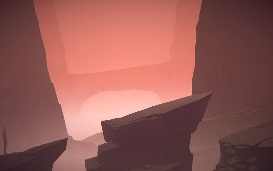 Low Poly Rocks stone sculpture Low-poly 3D model_5