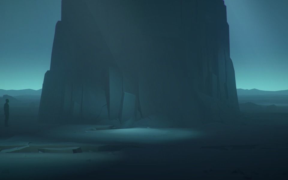 Low Poly Rocks stone sculpture Low-poly 3D model_20