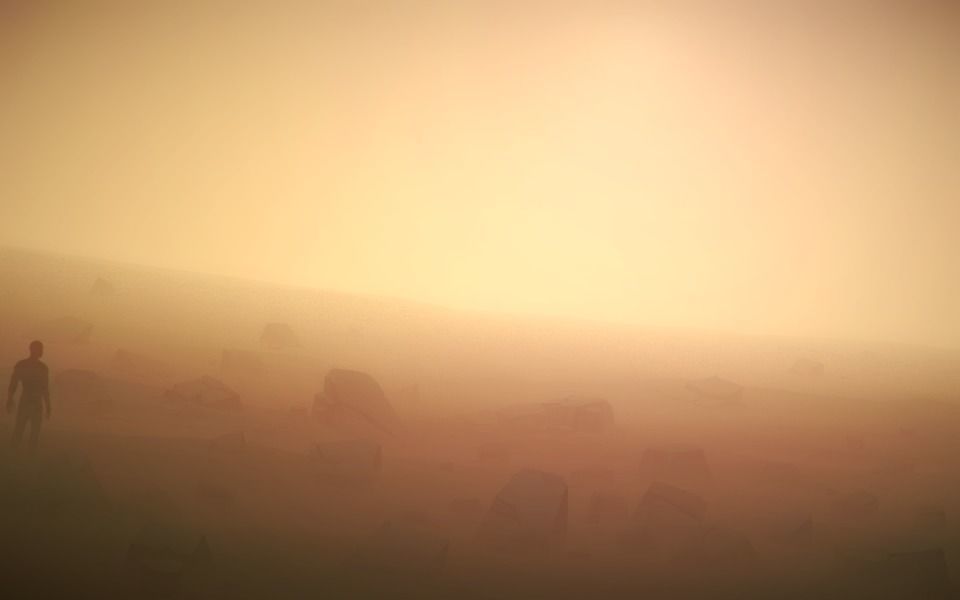 Low Poly Stones three pieces of paper Low-poly 3D model_9