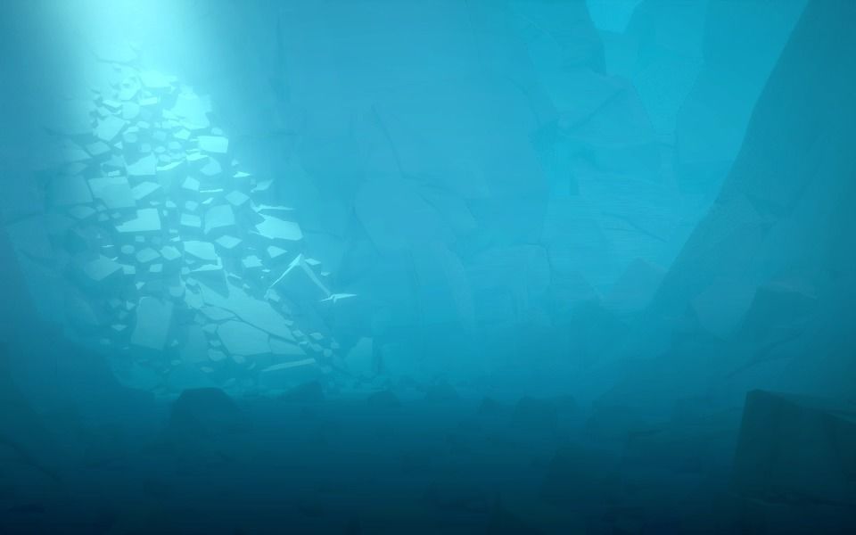 Low Poly Stones three pieces of paper Low-poly 3D model_5