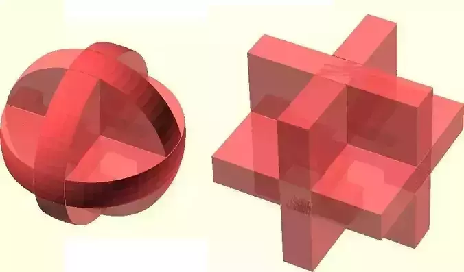 XYZ Puzzle 9 Piece Free 3D print model