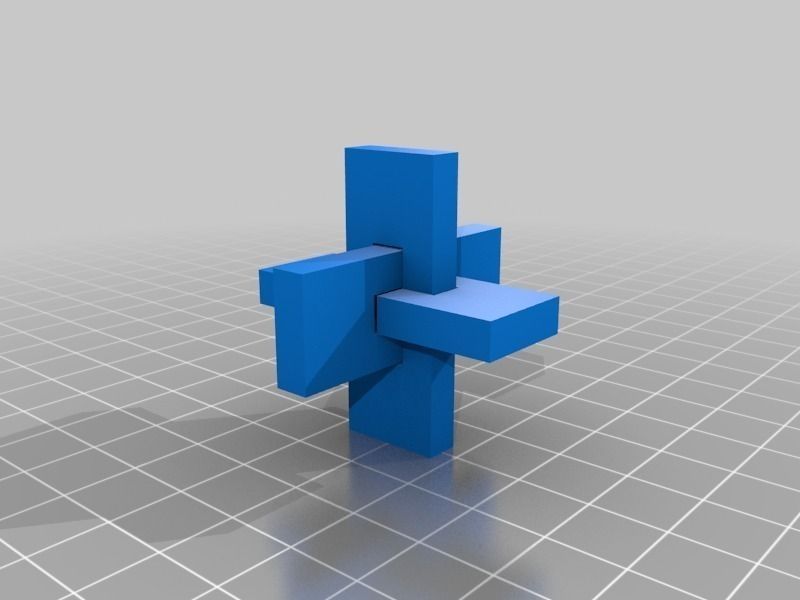 XYZ Puzzle  Free 3D print model_10
