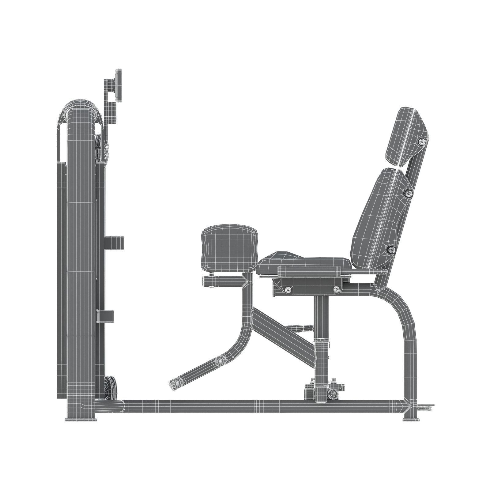 Technogym - Selectorised - Adductor  3D model_7