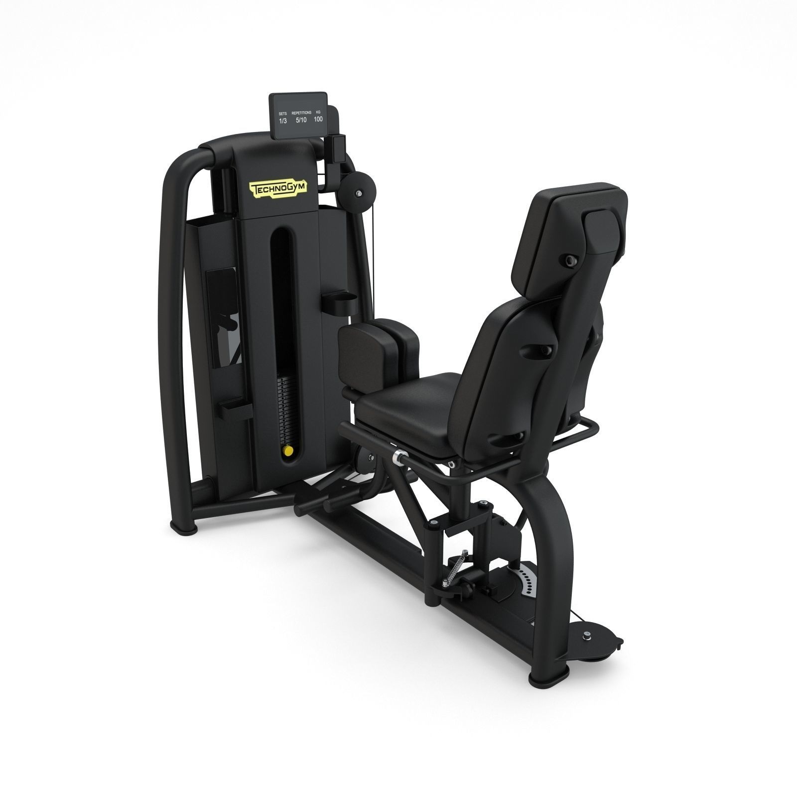 Technogym - Selectorised - Adductor  3D model_5