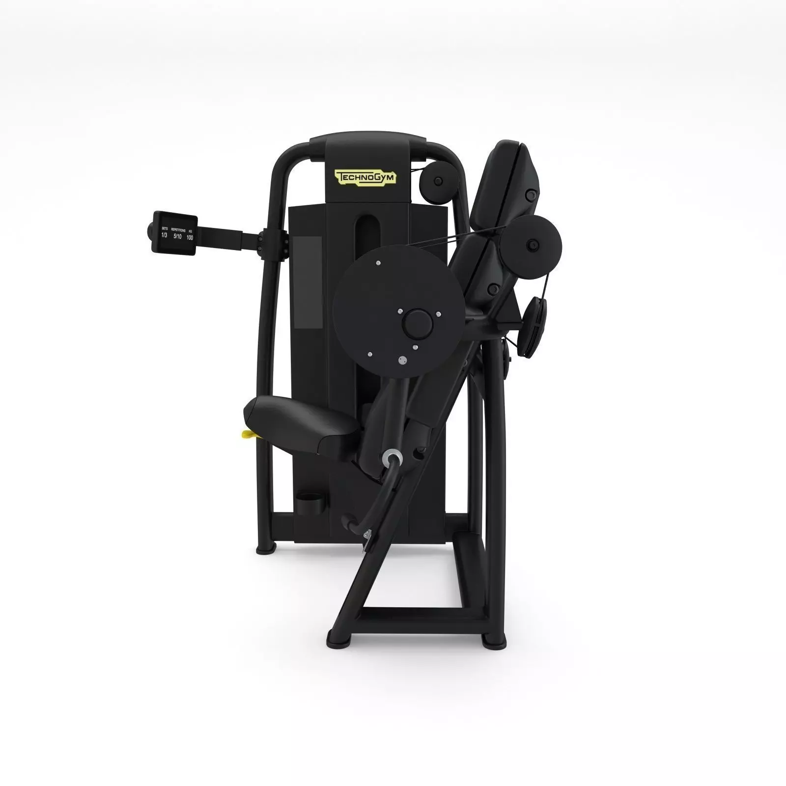 Technogym - Selectorised - Arm Curl 3D Model 3D model_0
