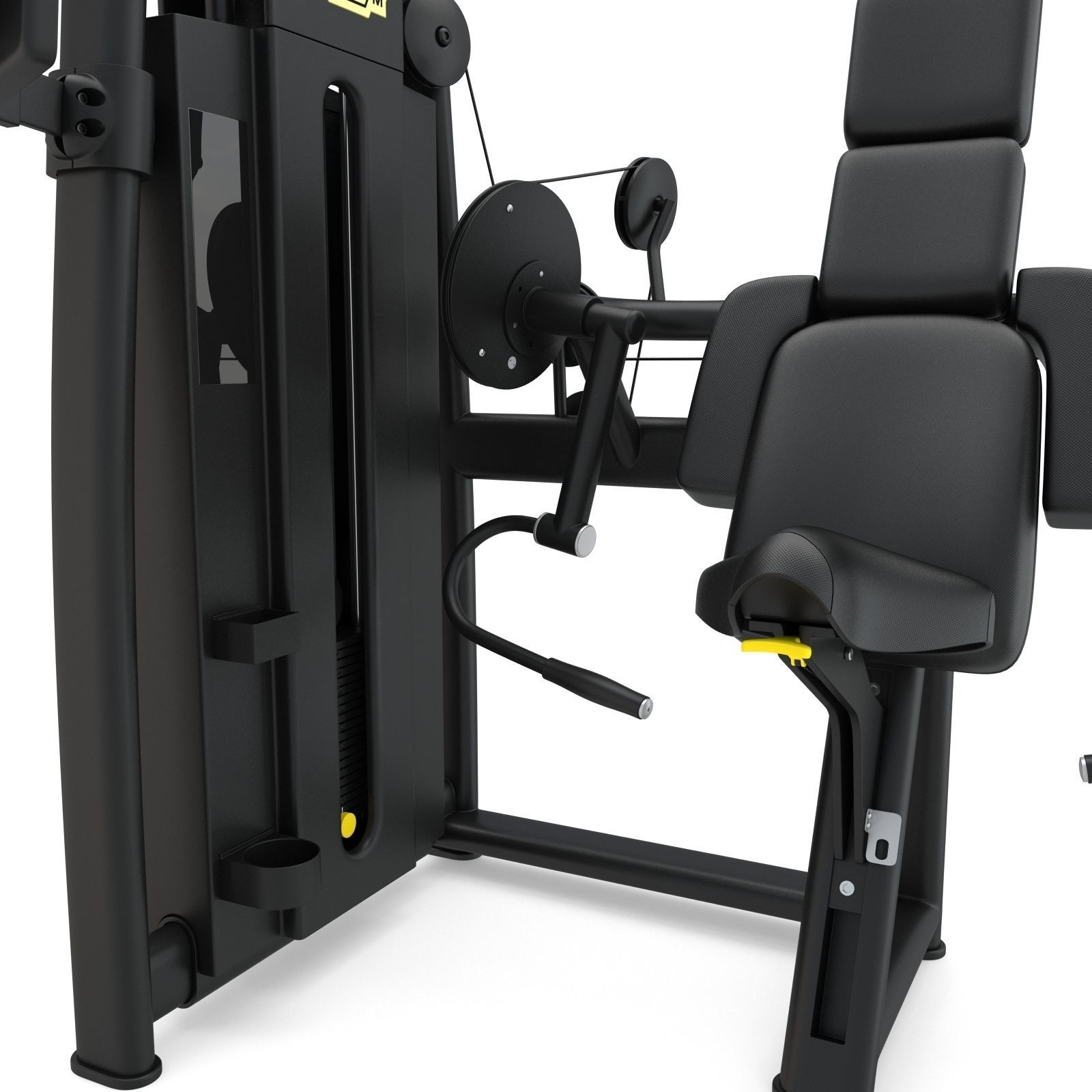 Technogym - Selectorised - Arm Curl 3D Model 3D model_2
