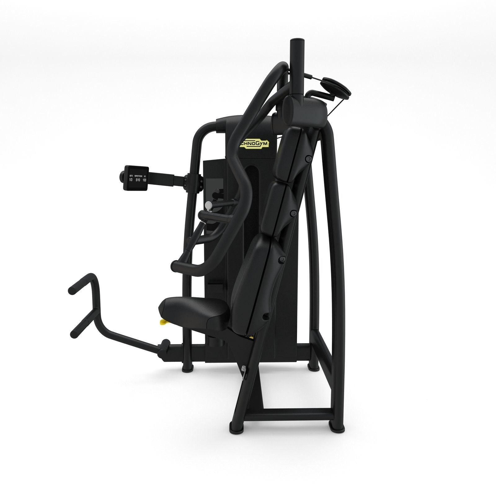 Technogym - Selectorised - Chest Press 3D model_2