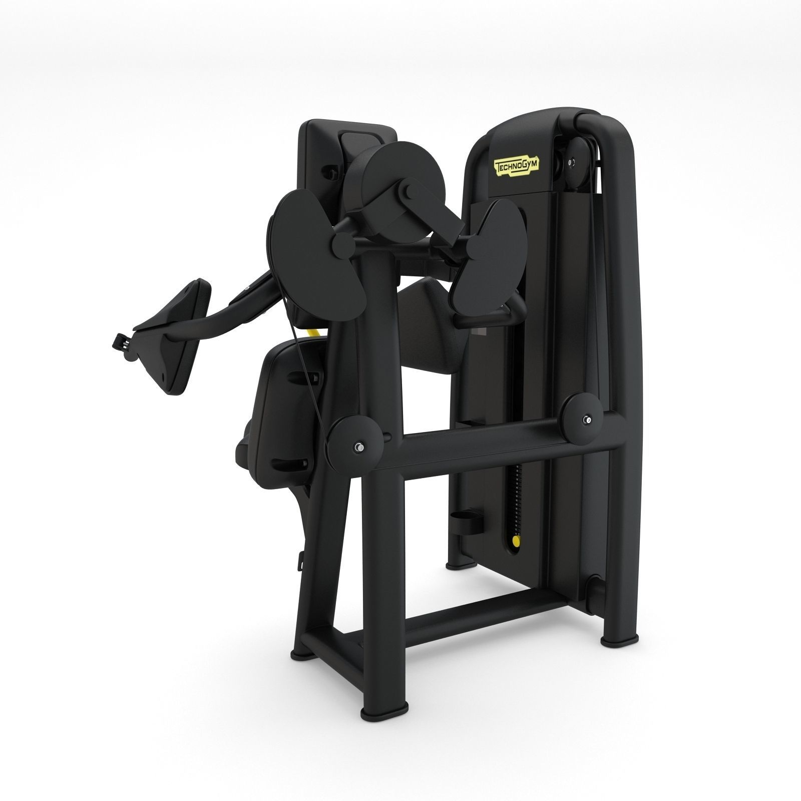 Technogym - Selectorised - Delts Machine 3D model_5