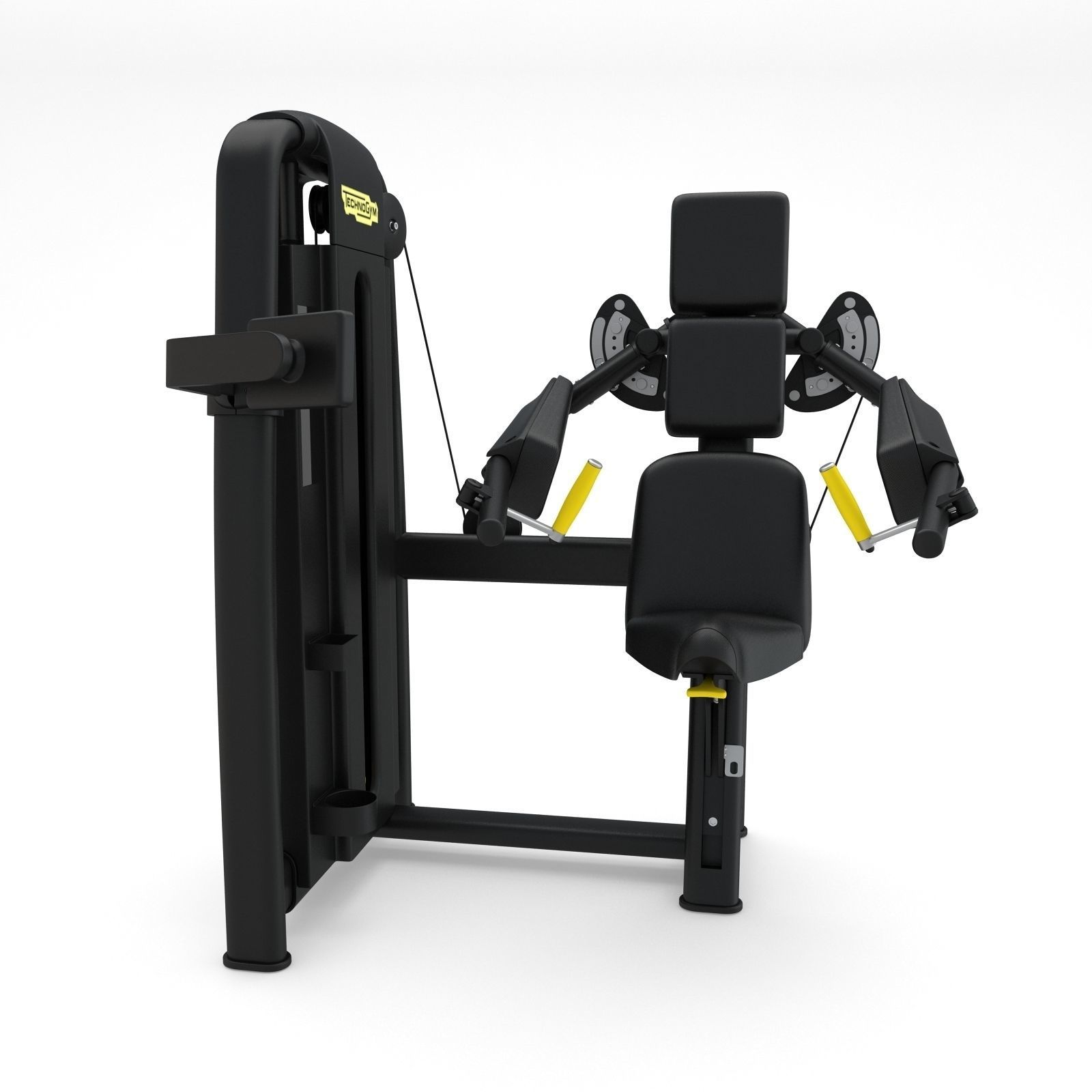 Technogym - Selectorised - Delts Machine 3D model_4