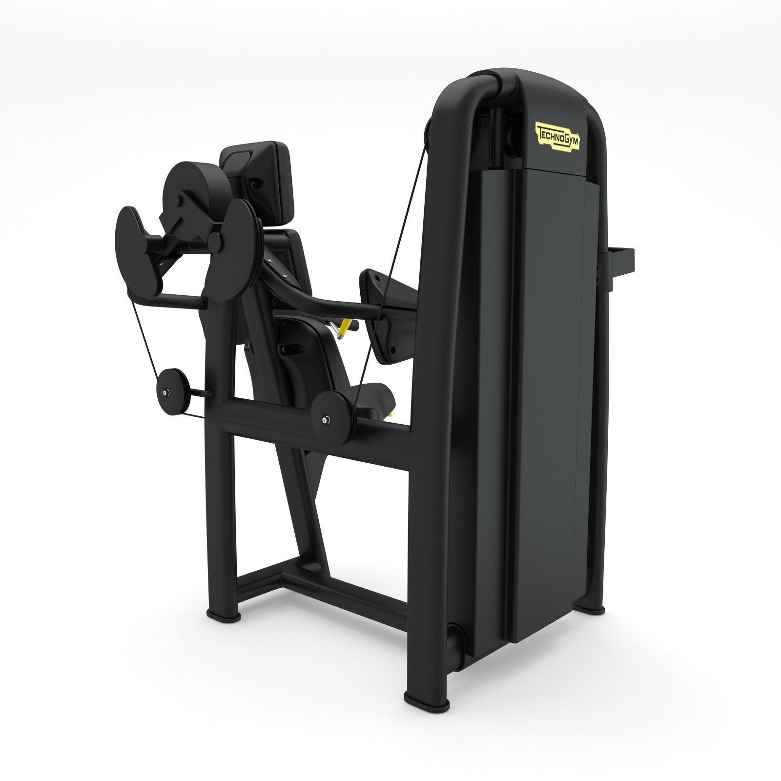 Technogym - Selectorised - Delts Machine 3D model_3