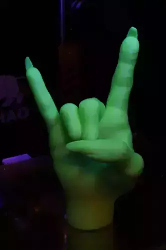 Devil Horns Gesture Witch Free 3D print model