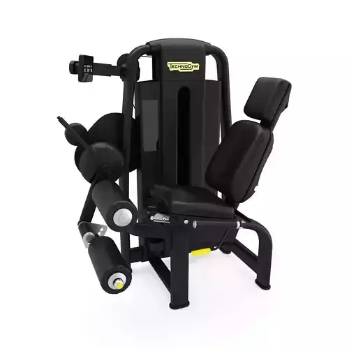 Technogym - Selectorised - Leg Curl  3D model