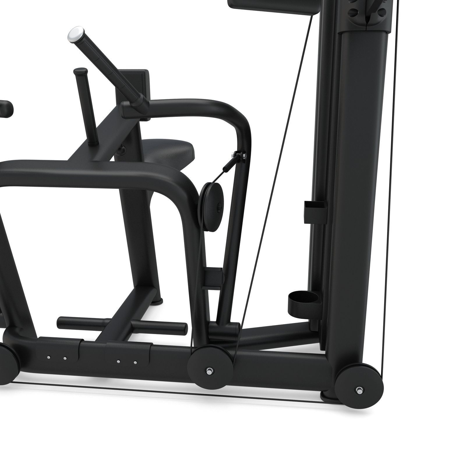 Technogym - Selectorised - Low Row  3D model_3