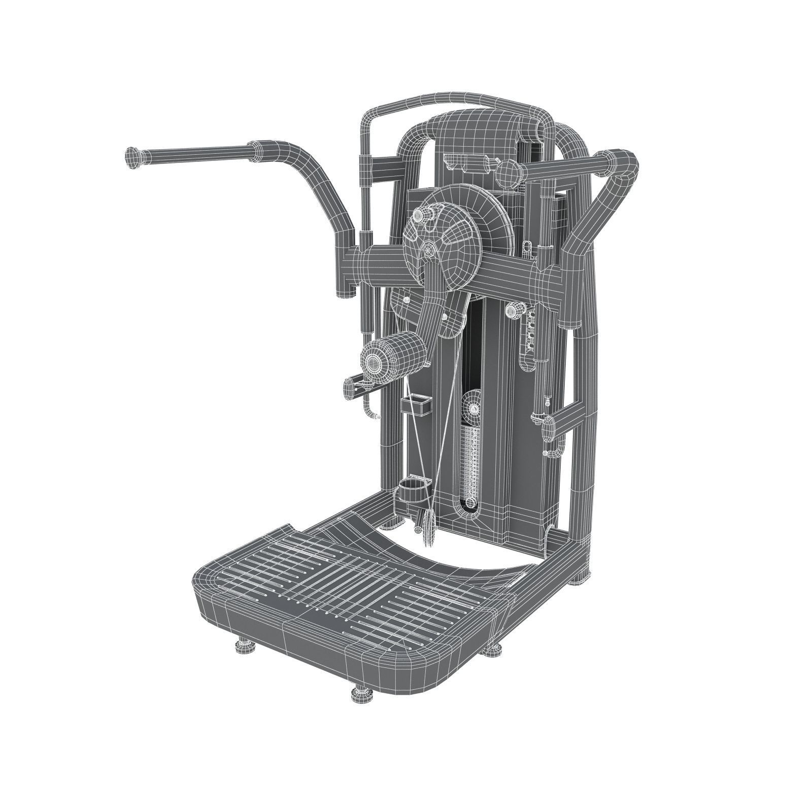 Technogym - Selectorised - Muti Hip  3D model_7