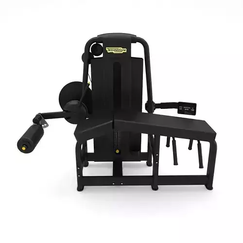 Technogym - Selectorised - Prone Leg Curl 3D model
