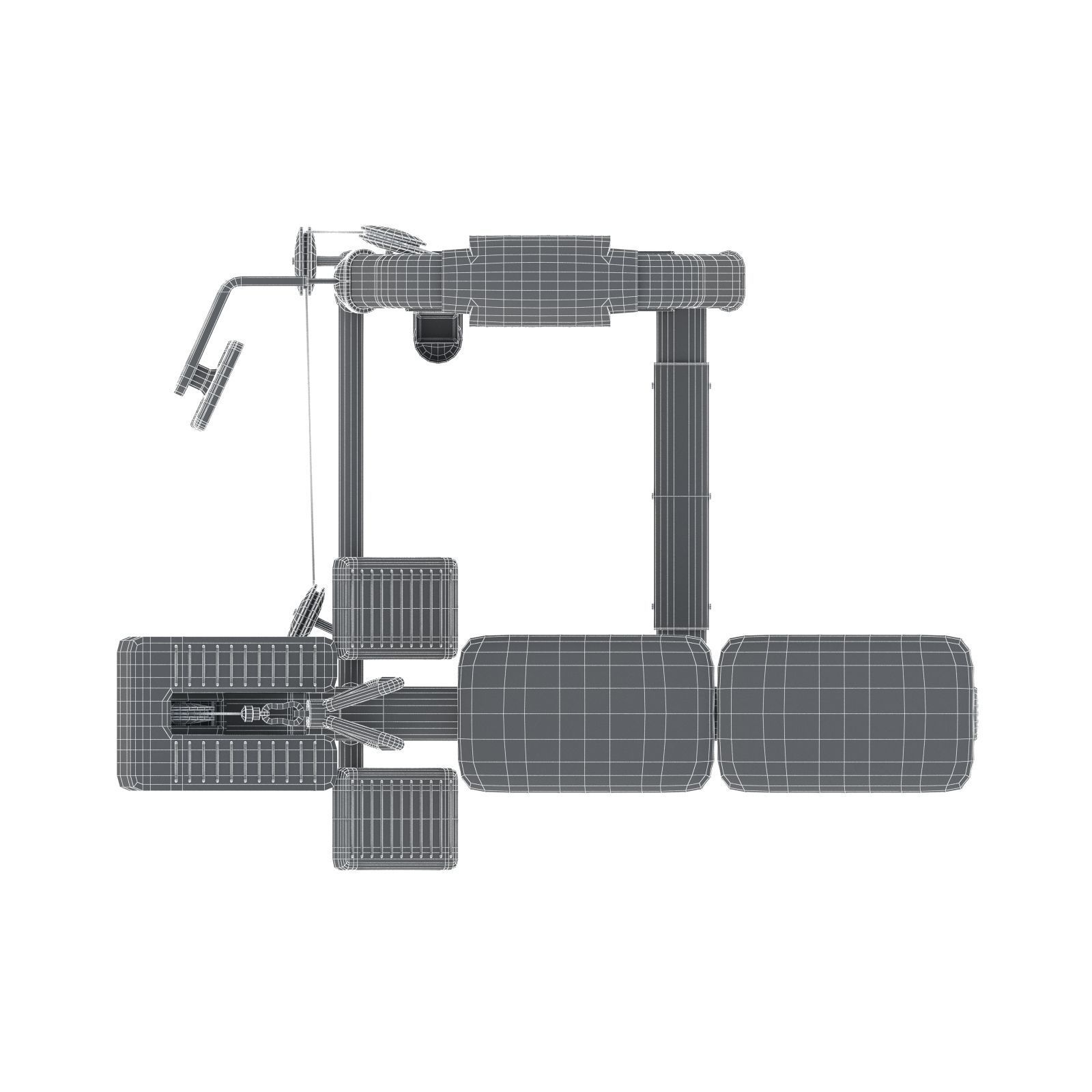 Technogym - Selectorised - Pulley 3D model_9