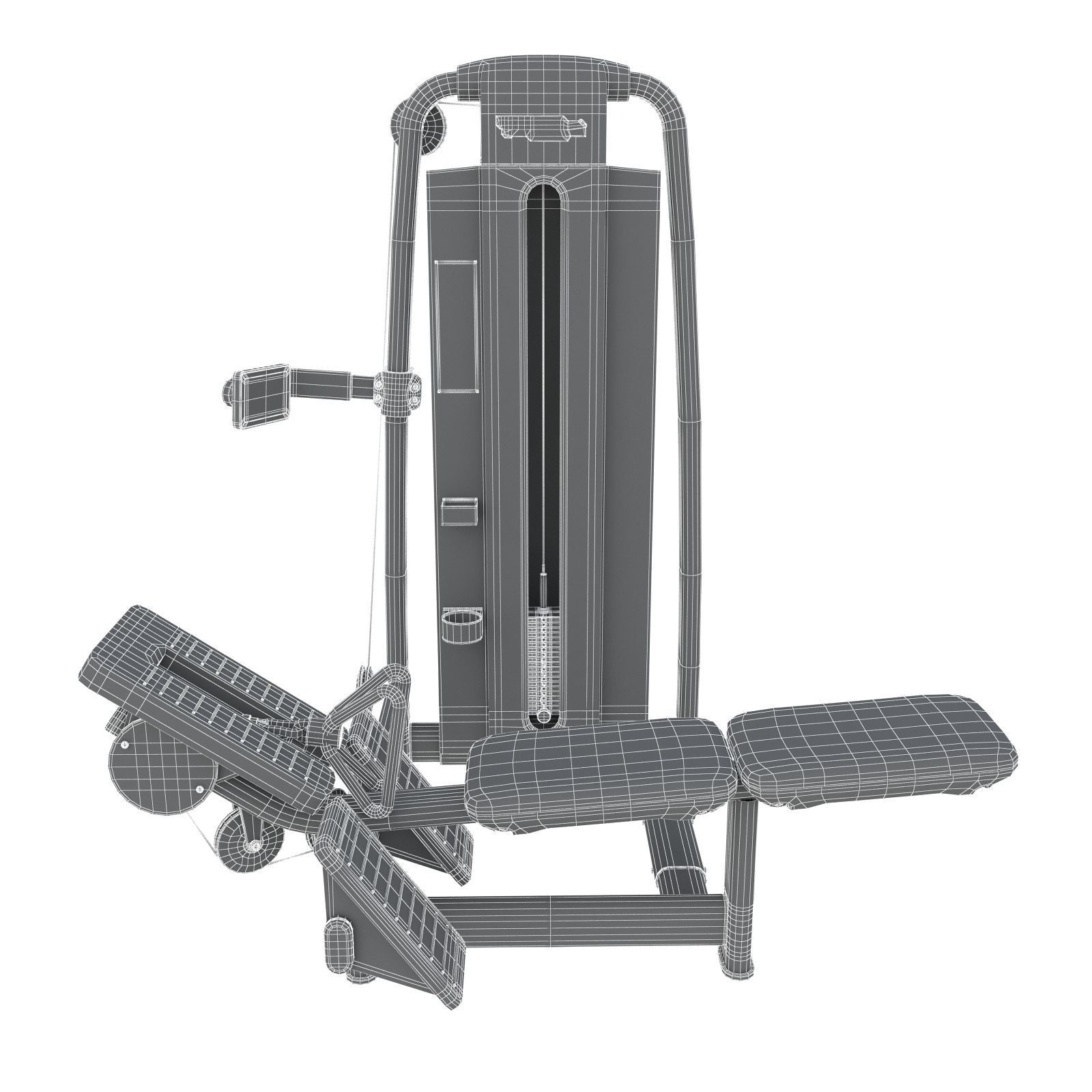 Technogym - Selectorised - Pulley 3D model_6