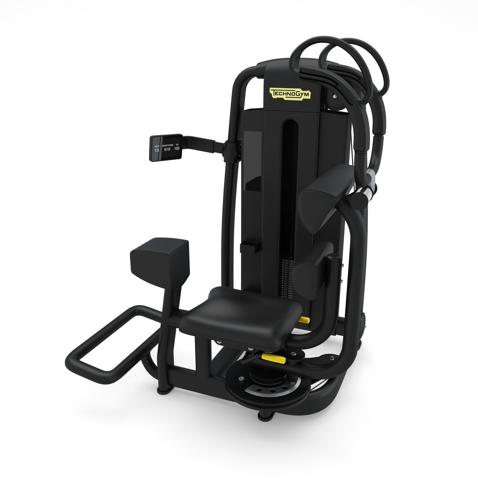 Technogym - Selectorised - Rotary Torso 3D model_4