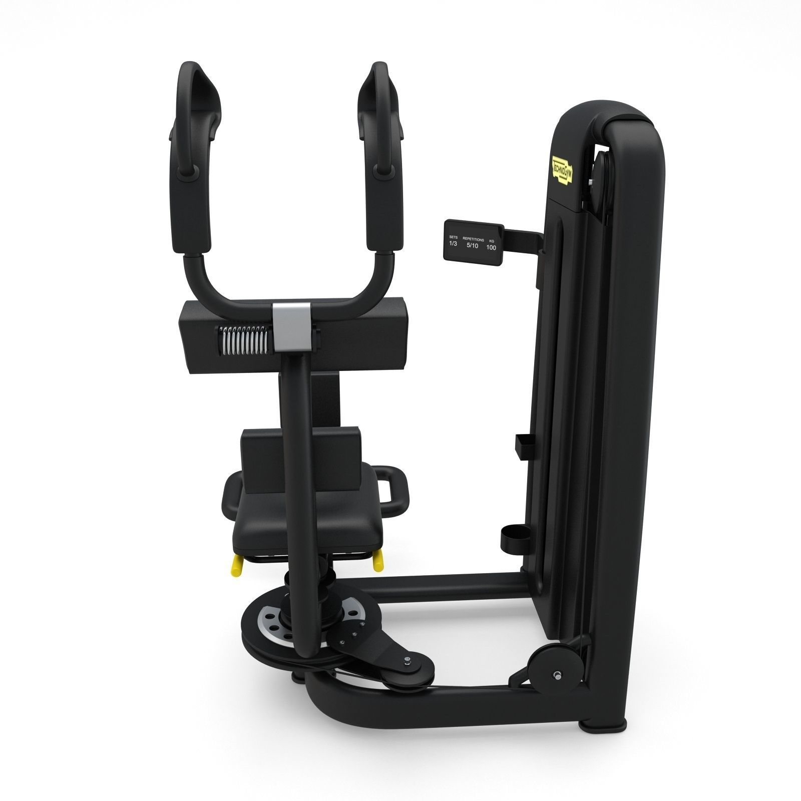 Technogym - Selectorised - Rotary Torso 3D model_5