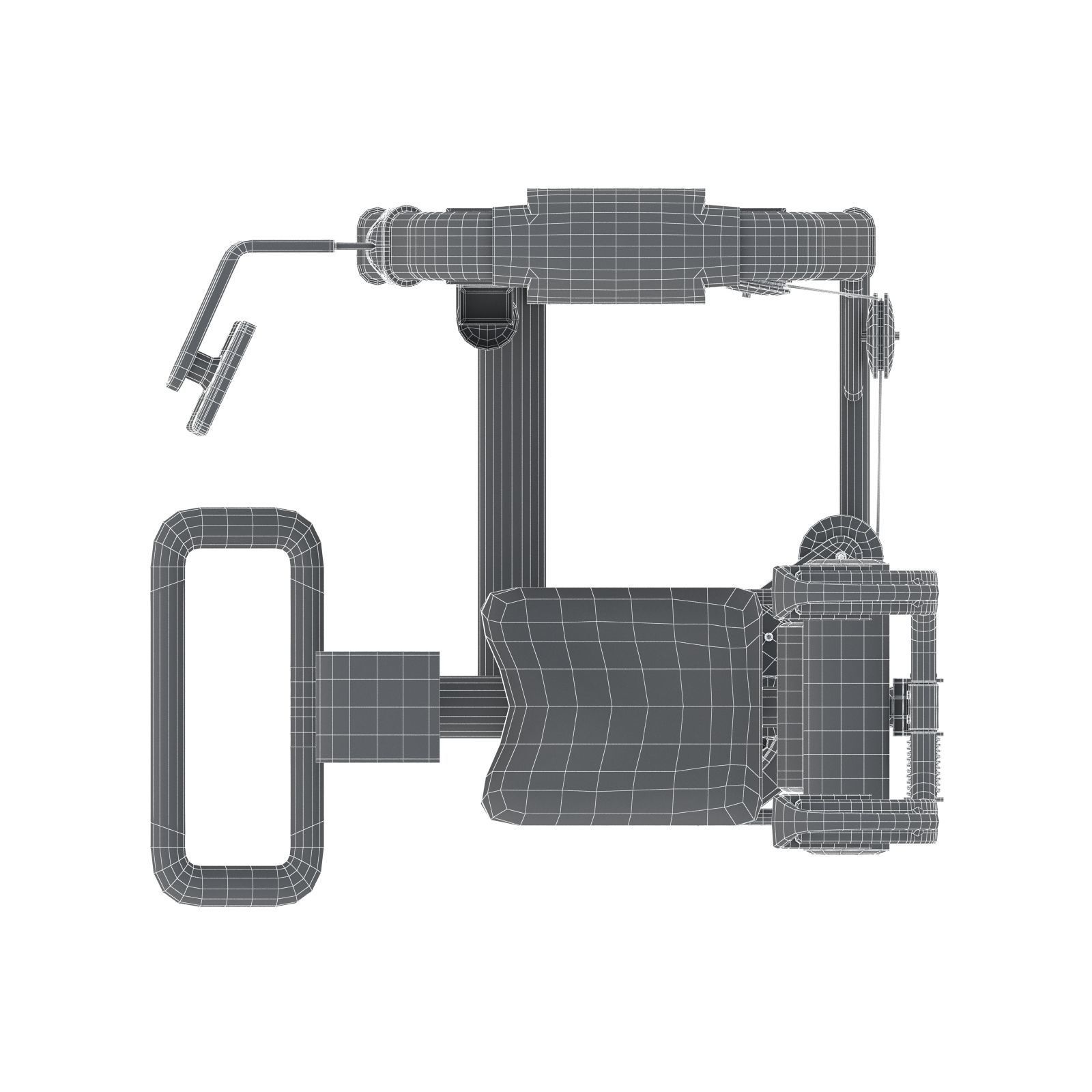 Technogym - Selectorised - Rotary Torso 3D model_9