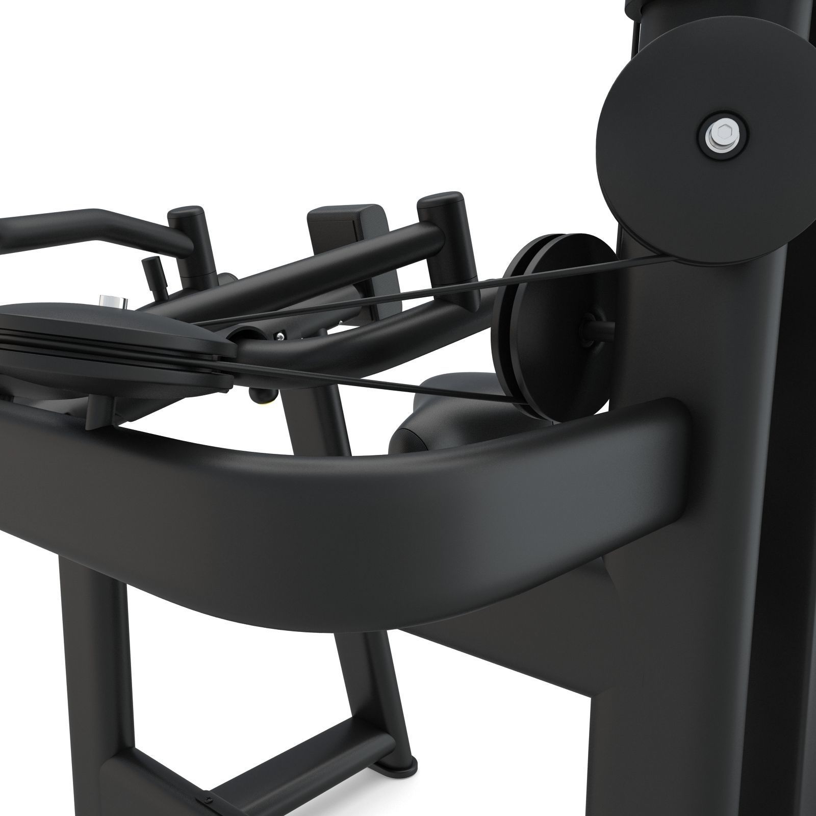 Technogym - Selectorised - Upper Back 3D model_2