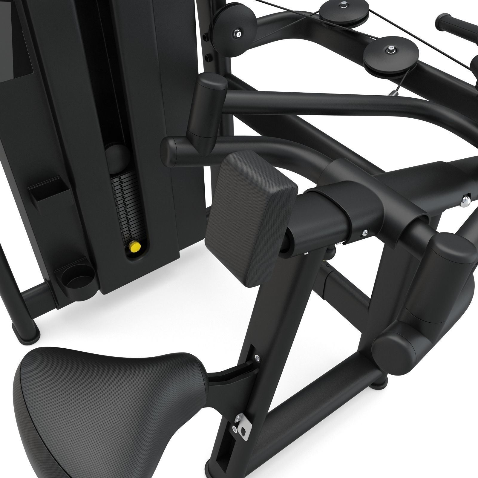 Technogym - Selectorised - Upper Back 3D model_3