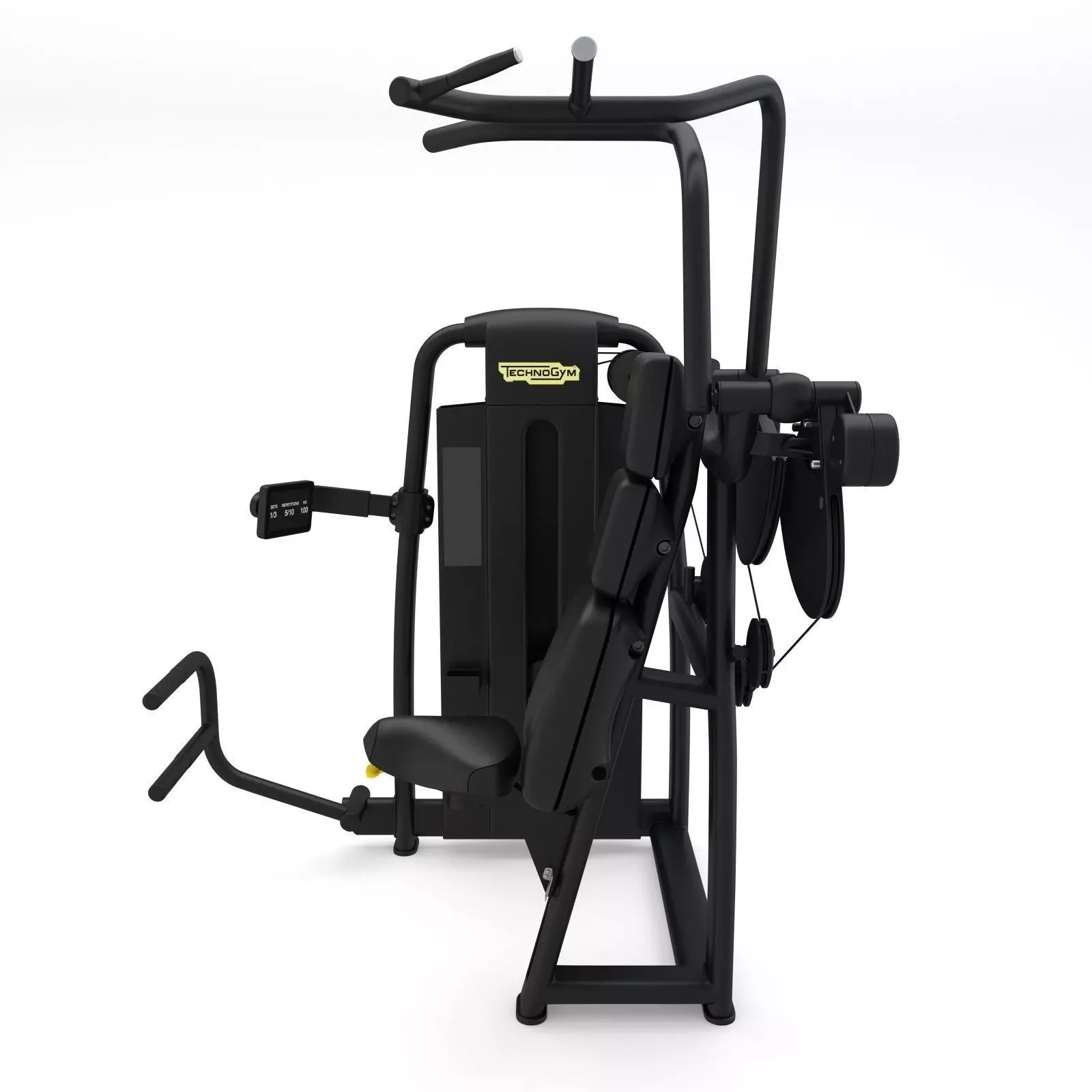 Technogym - Selectorised - Vertical Traction 3D model_0