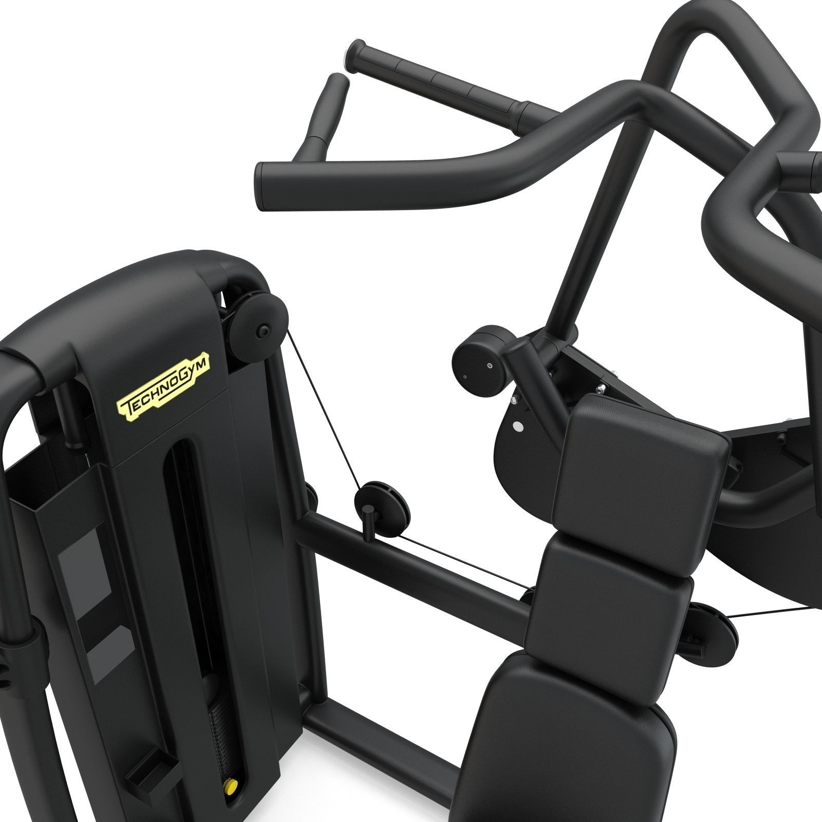 Technogym - Selectorised - Vertical Traction 3D model_4