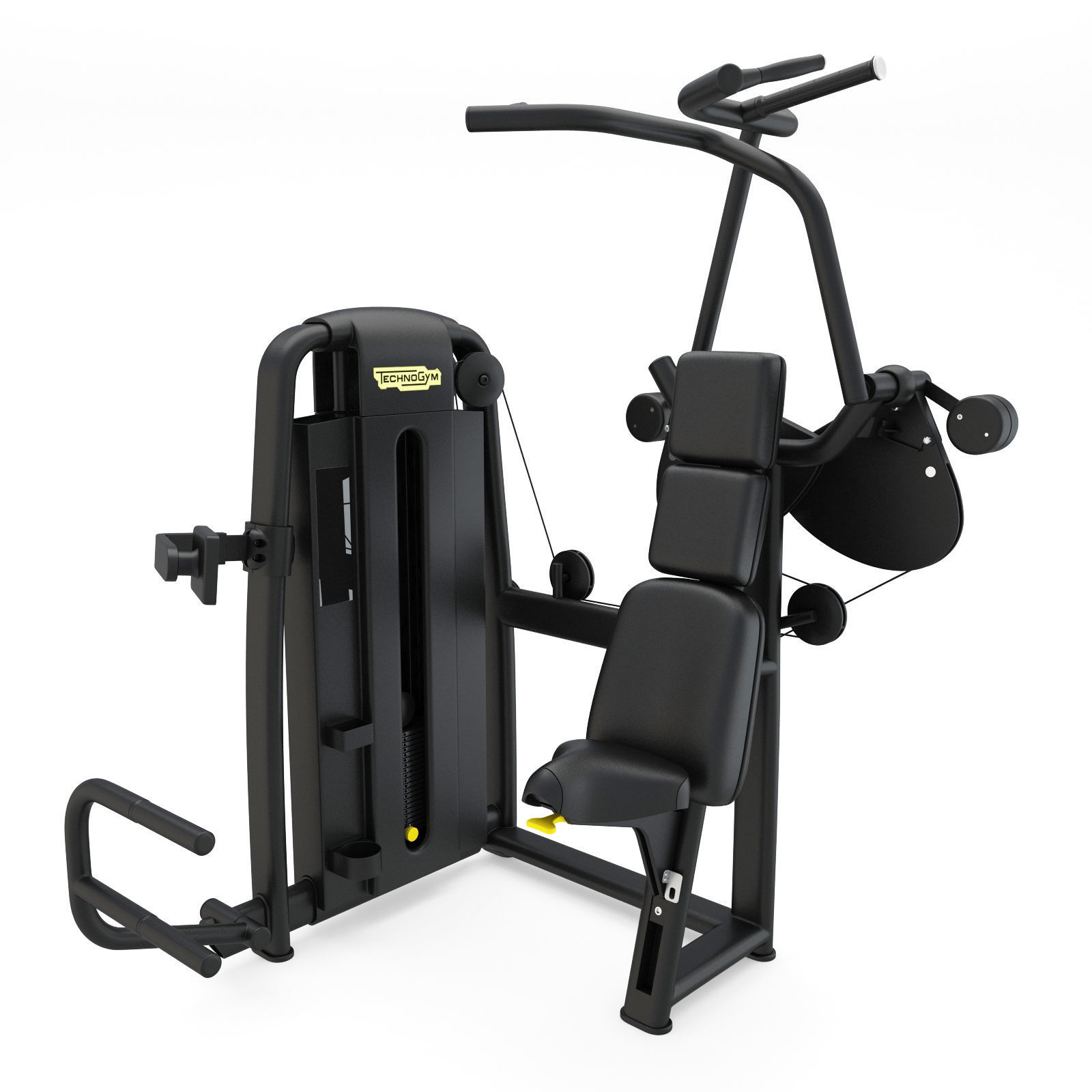 Technogym - Selectorised - Vertical Traction 3D model_1
