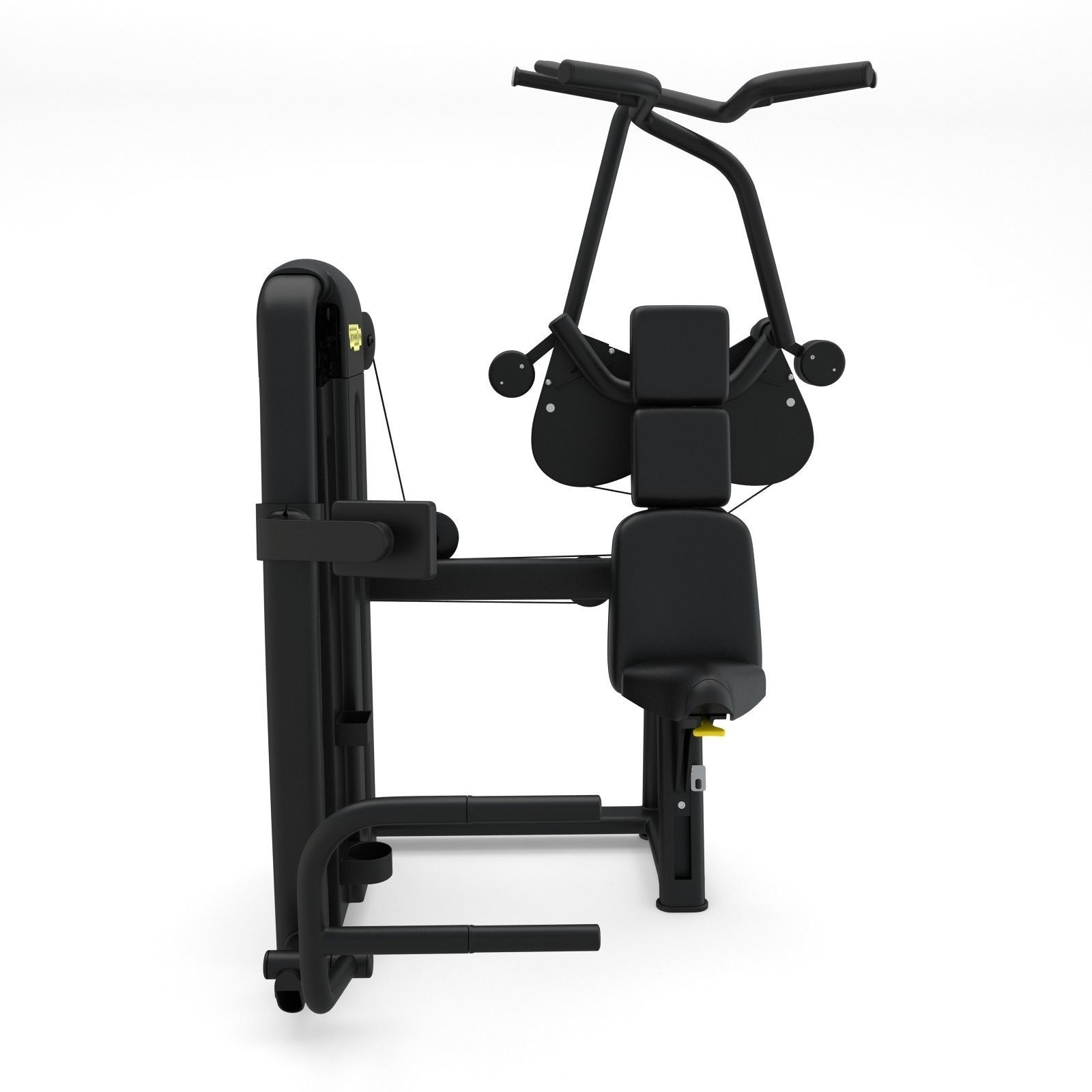 Technogym - Selectorised - Vertical Traction 3D model_2