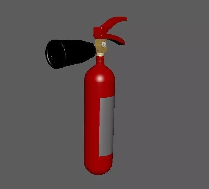 Fire Extinguisher Free low-poly 3D model