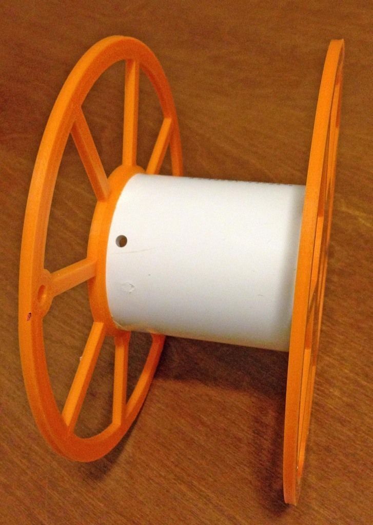 3D Printer Filament Spool Free 3D print model_1