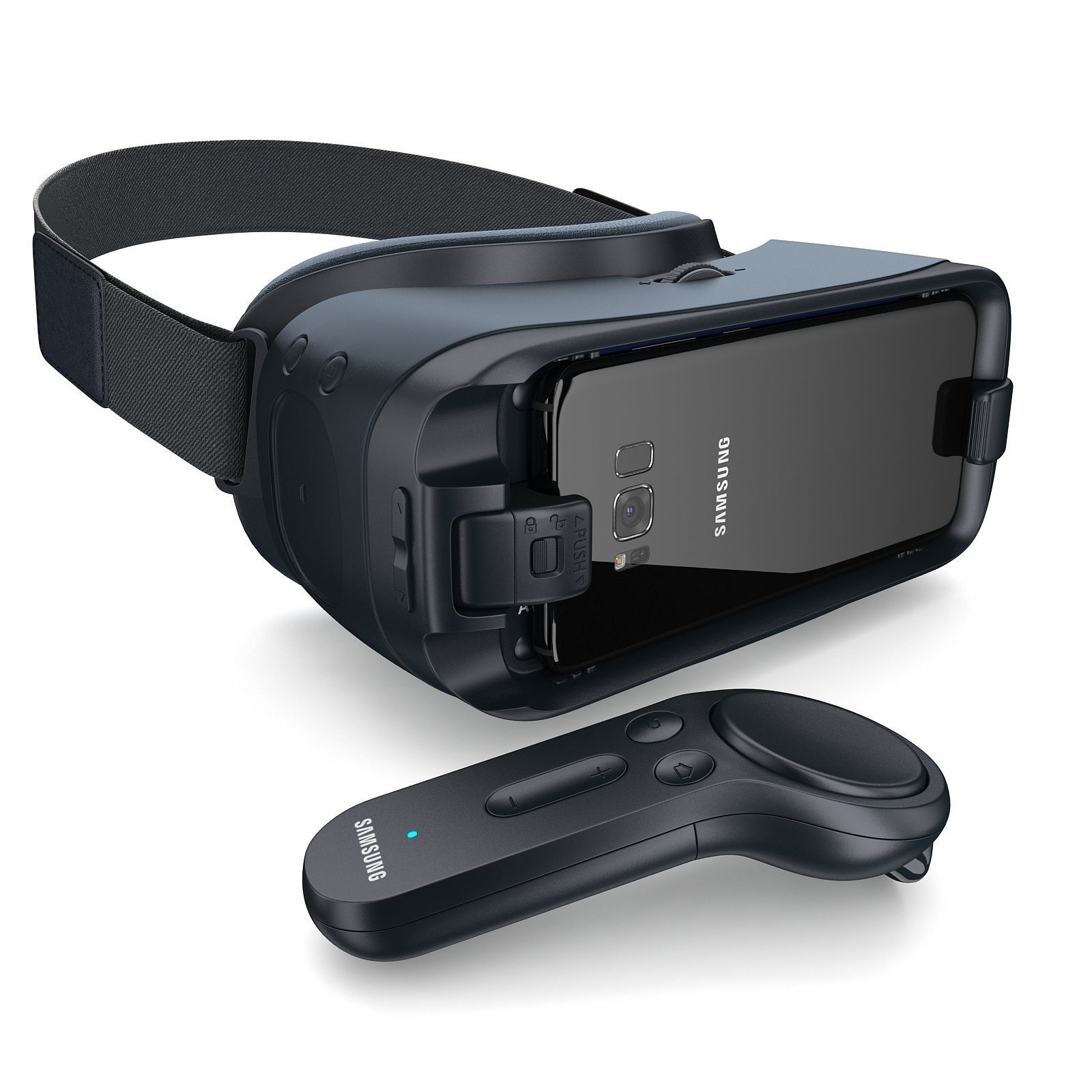 Samsung Gear VR 2017 For Galaxy S8 And S8 Plus Series 3D model_12