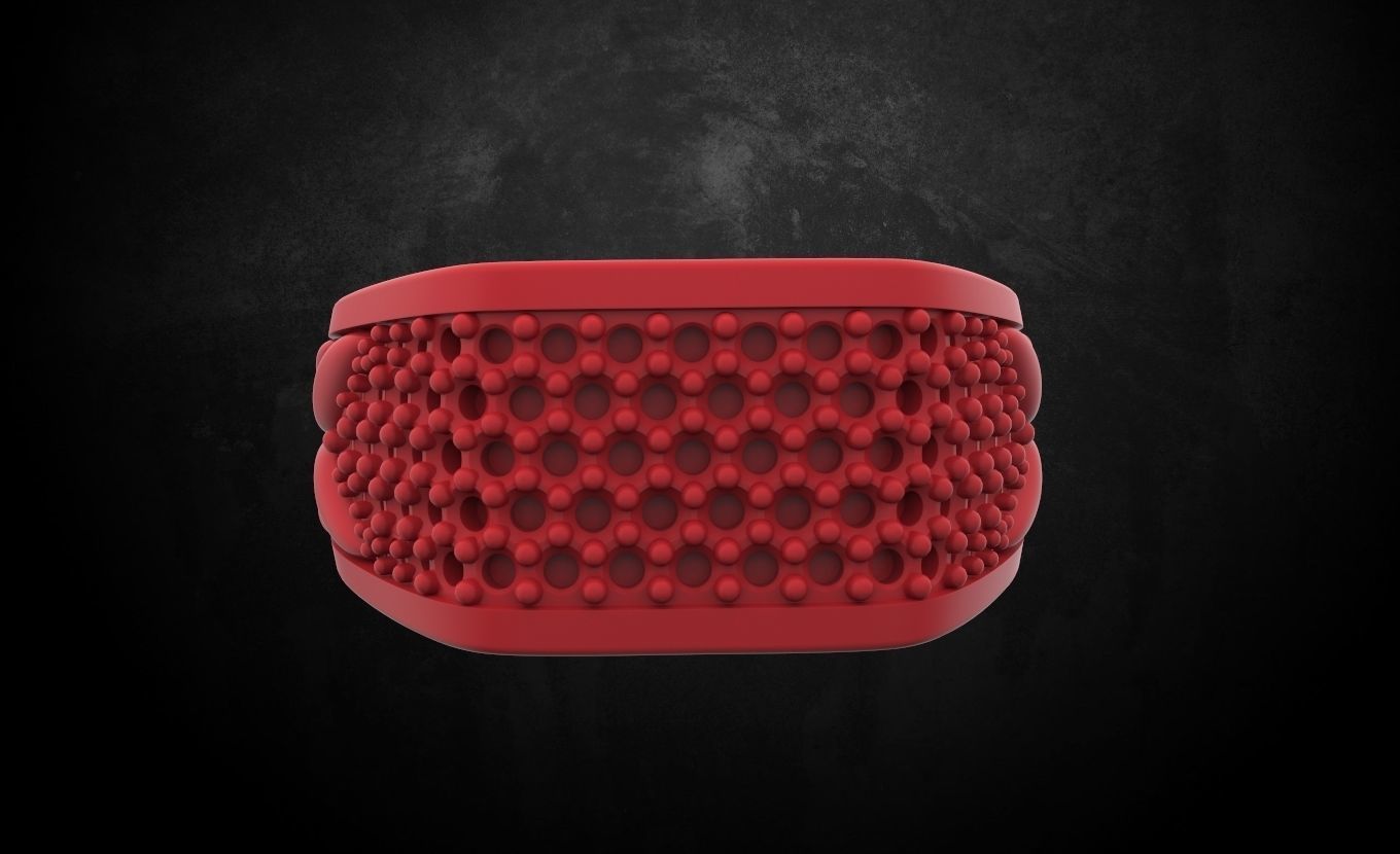 Ring with stones size 9 187 3D print model_10