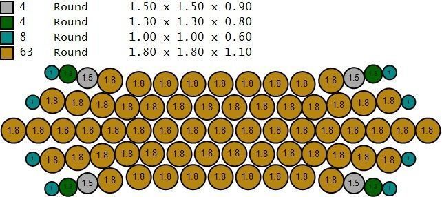 Ring with stones size 9 187 3D print model_14