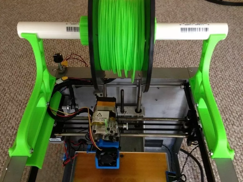 Solidoodle Carry Handle and Spool Holder Free 3D print model